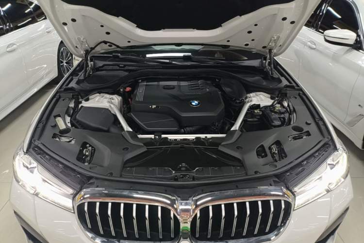 Used BMW 5 Series 2022 Second Facelift 530Li Leading Edition M Sport Package Engine Bay