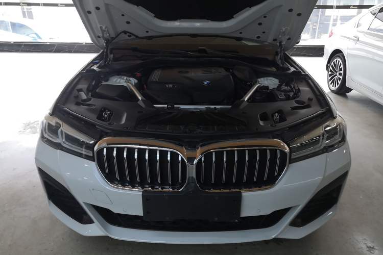 Used BMW 5 Series 2022 Second Facelift 530Li Leading Edition M Sport Package Engine Bay
