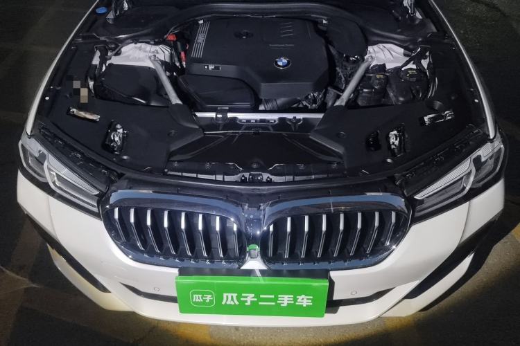 Used BMW 5 Series 2022 Second Facelift 530Li Leading Edition M Sport Package Engine Bay