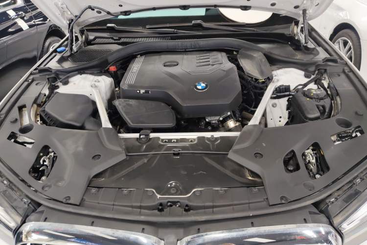 Used BMW 5 Series 2022 Second Facelift 525Li M Sport Package Engine Bay
