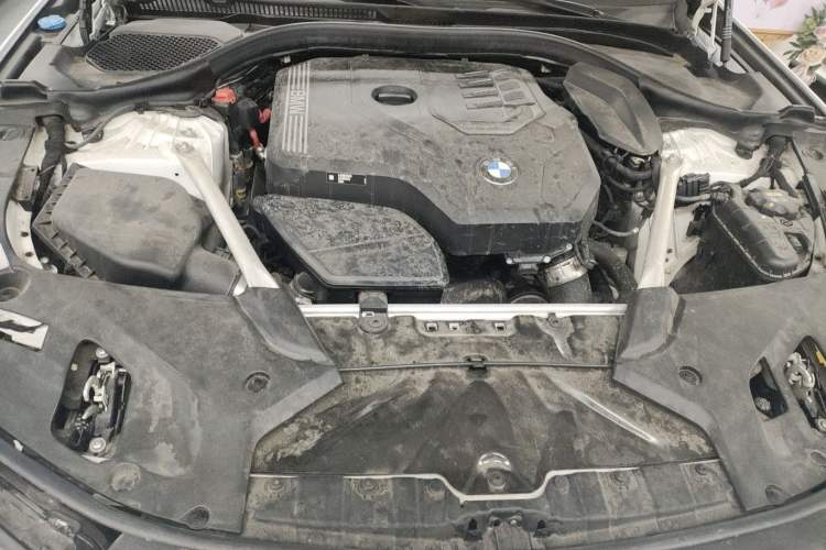 Used BMW 5 Series 2022 Second Facelift 525Li M Sport Package Engine Bay