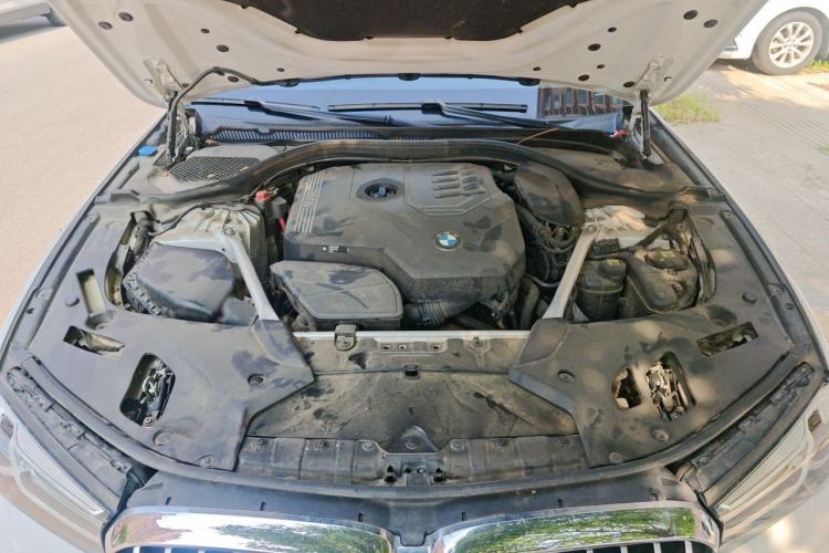 Used BMW 5 Series 2022 Updated 530Li Leading Edition Luxury Package Engine Bay