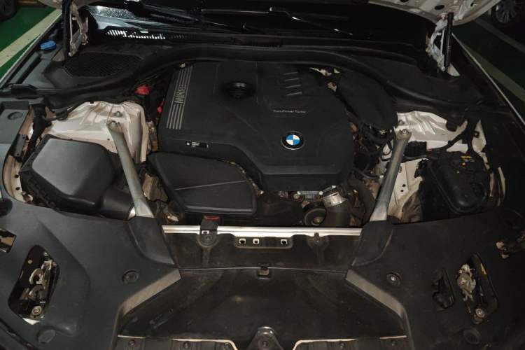 Used BMW 5 Series 2022 525Li M Sport Package Engine Bay