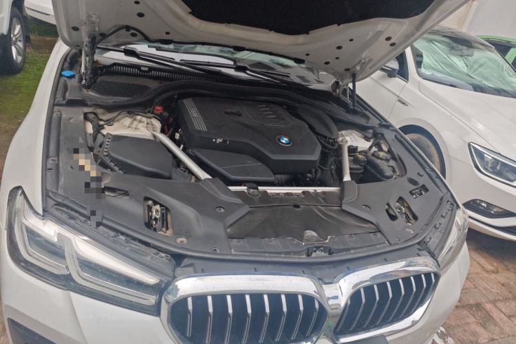 Used BMW 5 Series 2022 530Li Leading Model M Sport Package Engine Bay