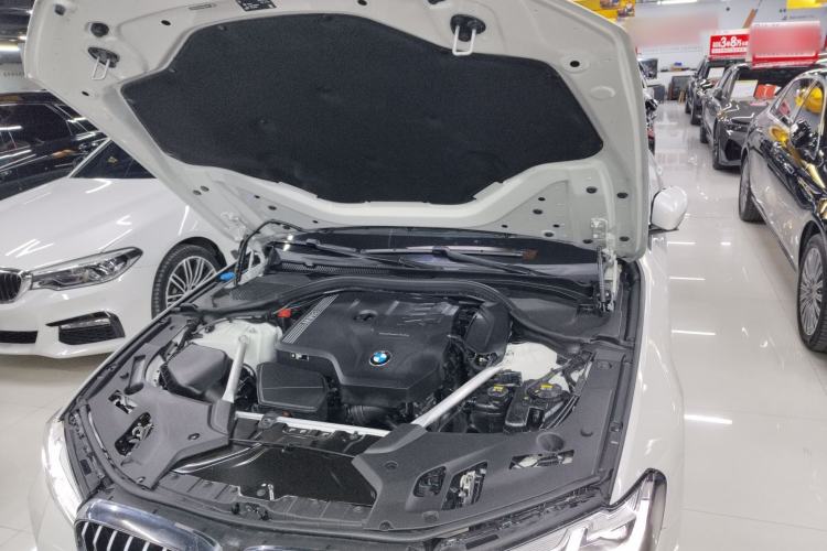 Used BMW 5 Series 2022 Second Facelift 530Li Leading Edition M Sport Package Engine Bay