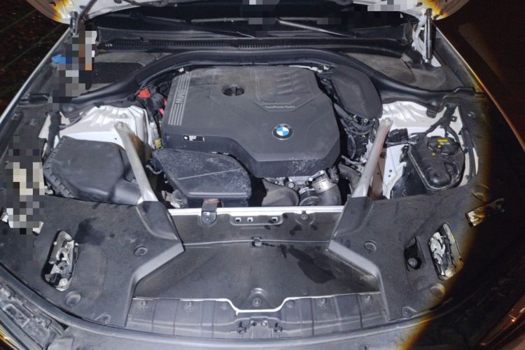Used BMW 5 Series 2022 Second Facelift 525Li M Sport Package Engine Bay