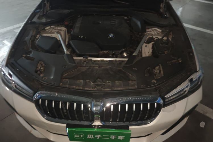 Used BMW 5 Series 2022 Second Facelift 525Li M Sport Package Engine Bay