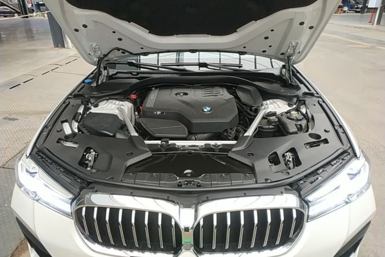 Used BMW 5 Series 2022 530Li Leading Model M Sport Package Engine Bay