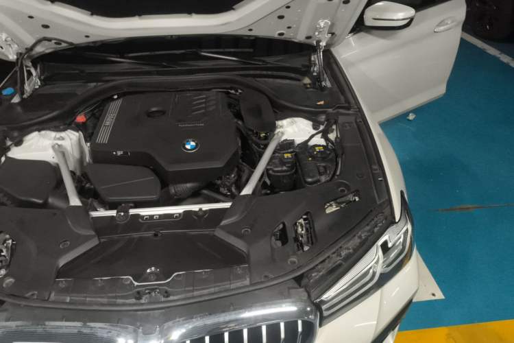 Used BMW 5 Series 2022 Second Facelift 530Li Luxury Version M Sport Package Engine Bay Left