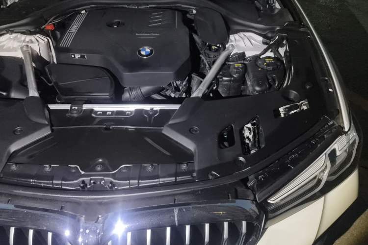 Used BMW 5 Series 2022 Second Facelift 530Li Leading Edition M Sport Package Engine Bay Left