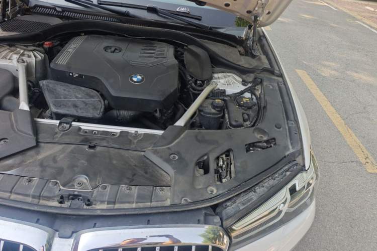 Used BMW 5 Series 2022 Second Facelift 530Li Leading Edition Luxury Package Engine Bay Left
