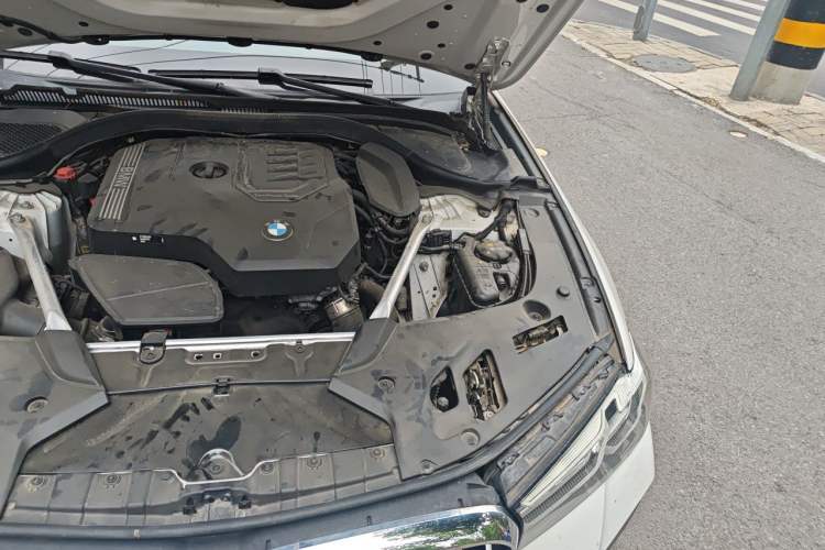 Used BMW 5 Series 2022 Second Facelift 525Li M Sport Package Engine Bay Left