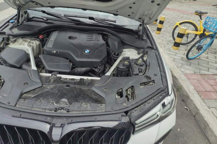 Used BMW 5 Series 2022 Second Facelift 530Li Luxury Version M Sport Package Engine Bay Left