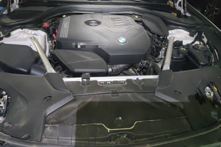 Used BMW 5 Series 2022 Second Facelift 530Li Luxury Version M Sport Package Engine Bay