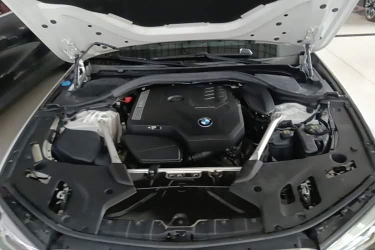 Used BMW 5 Series 2022 Second Facelift 530Li Leading Edition M Sport Package Engine Bay