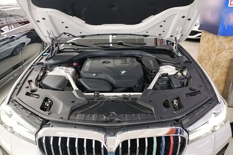 Used BMW 5 Series 2022 Second Facelift 530Li Leading Edition M Sport Package Engine Bay