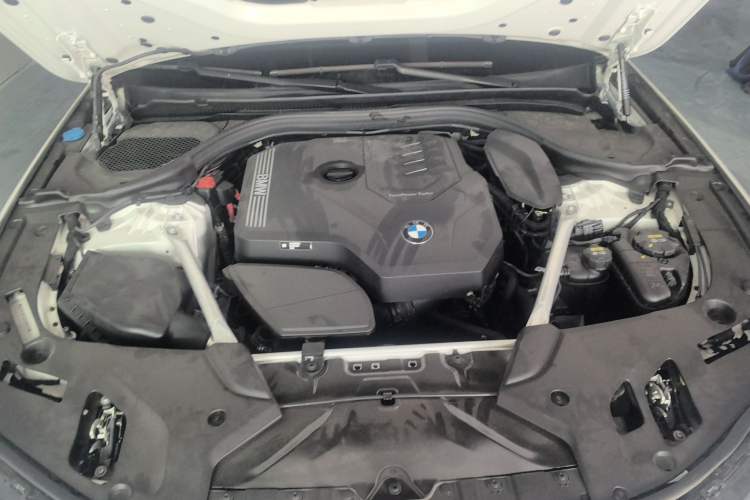 Used BMW 5 Series 2022 Second Facelift 530Li Leading Edition Luxury Package Engine Bay