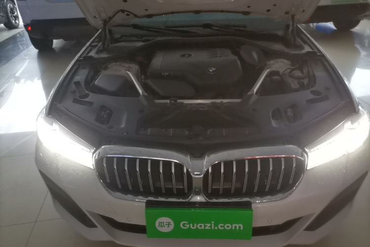 Used BMW 5 Series 2022 530Li Leading Model M Sport Package Engine Bay