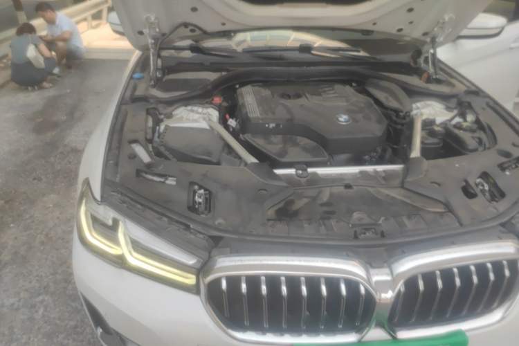 Used BMW 5 Series 2022 530Li Leading Luxury Package Engine Bay Right
