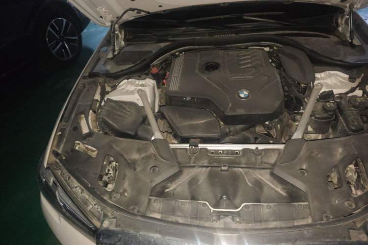 Used BMW 5 Series 2022 Updated 530Li Luxury Edition Premium Package Engine Bay Right