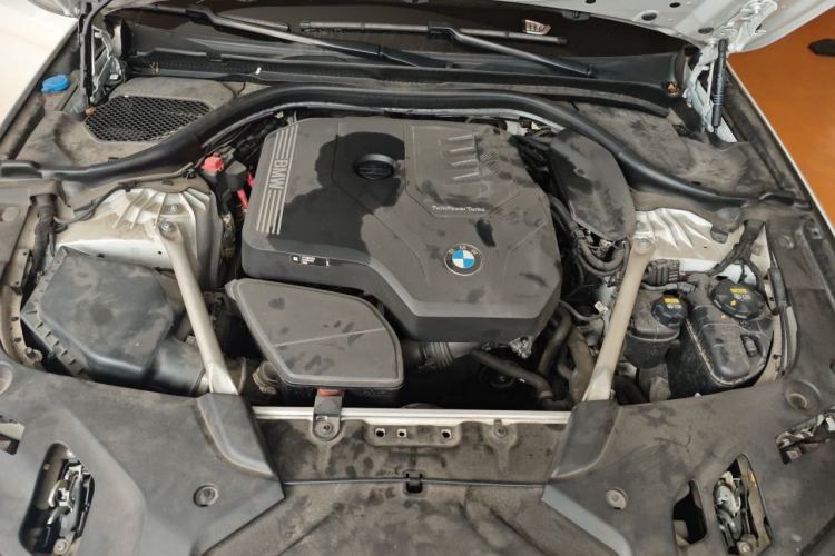Used BMW 5 Series 2022 Updated 530Li Leading Edition Luxury Package Engine Bay