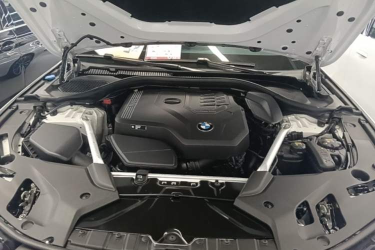 Used BMW 5 Series 2022 Second Facelift 530Li Leading Edition M Sport Package Engine Bay