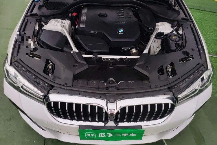 Used BMW 5 Series 2022 525Li M Sport Package Engine Bay
