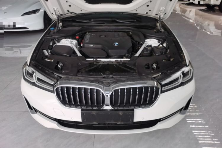 Used BMW 5 Series 2022 Updated 530Li Leading Edition Luxury Package Engine Bay
