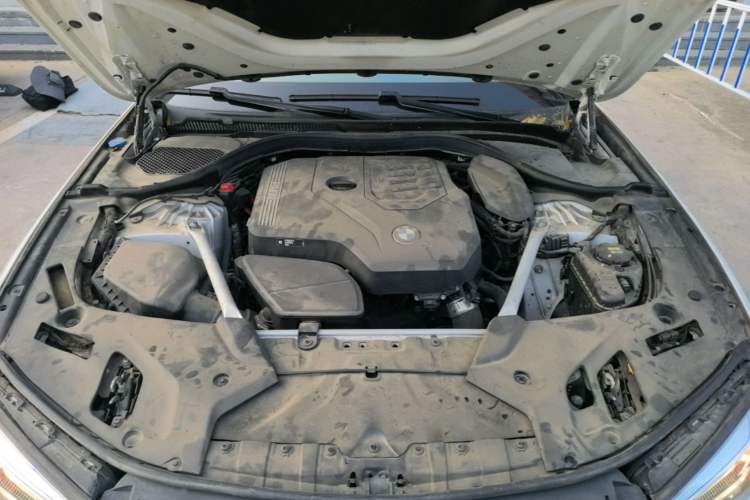Used BMW 5 Series 2022 Second Facelift 525Li M Sport Package Engine Bay