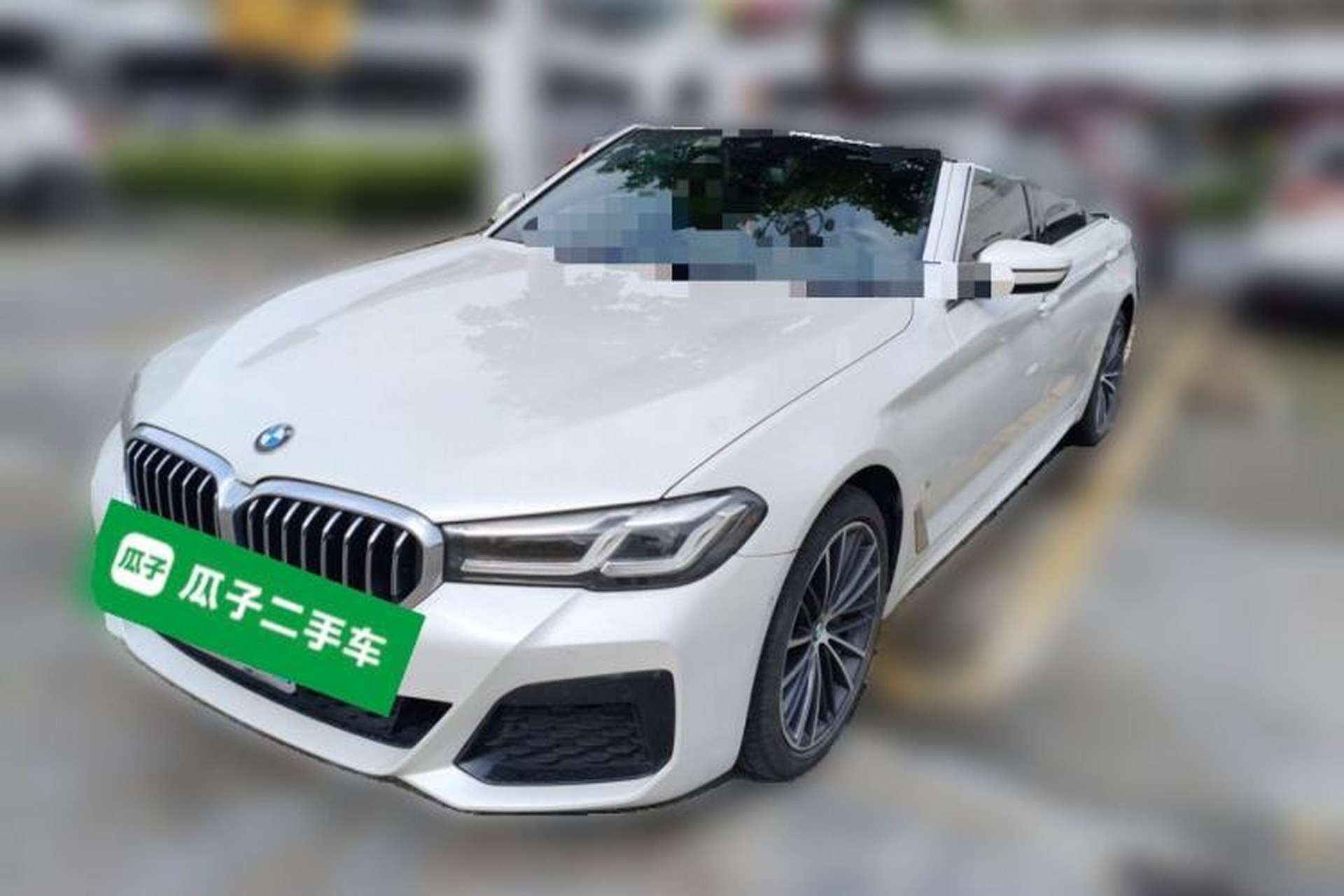 Used BMW 5 Series 2022 Restyled 530Li Leading Edition M Sport Package Front Left 45 Deg