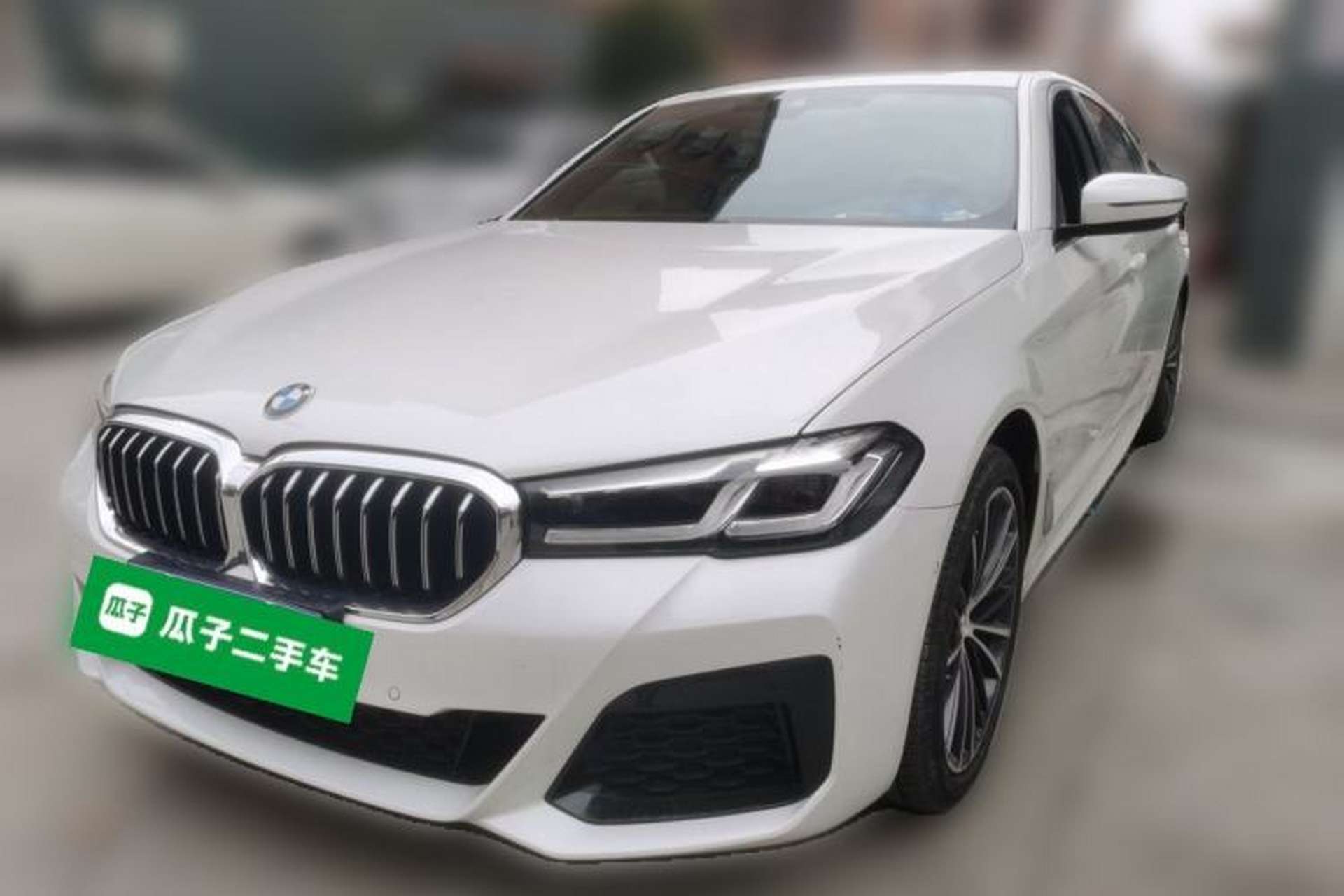 Used BMW 5 Series 2022 Restyled 530Li Leading Edition M Sport Package Front Left 45 Deg