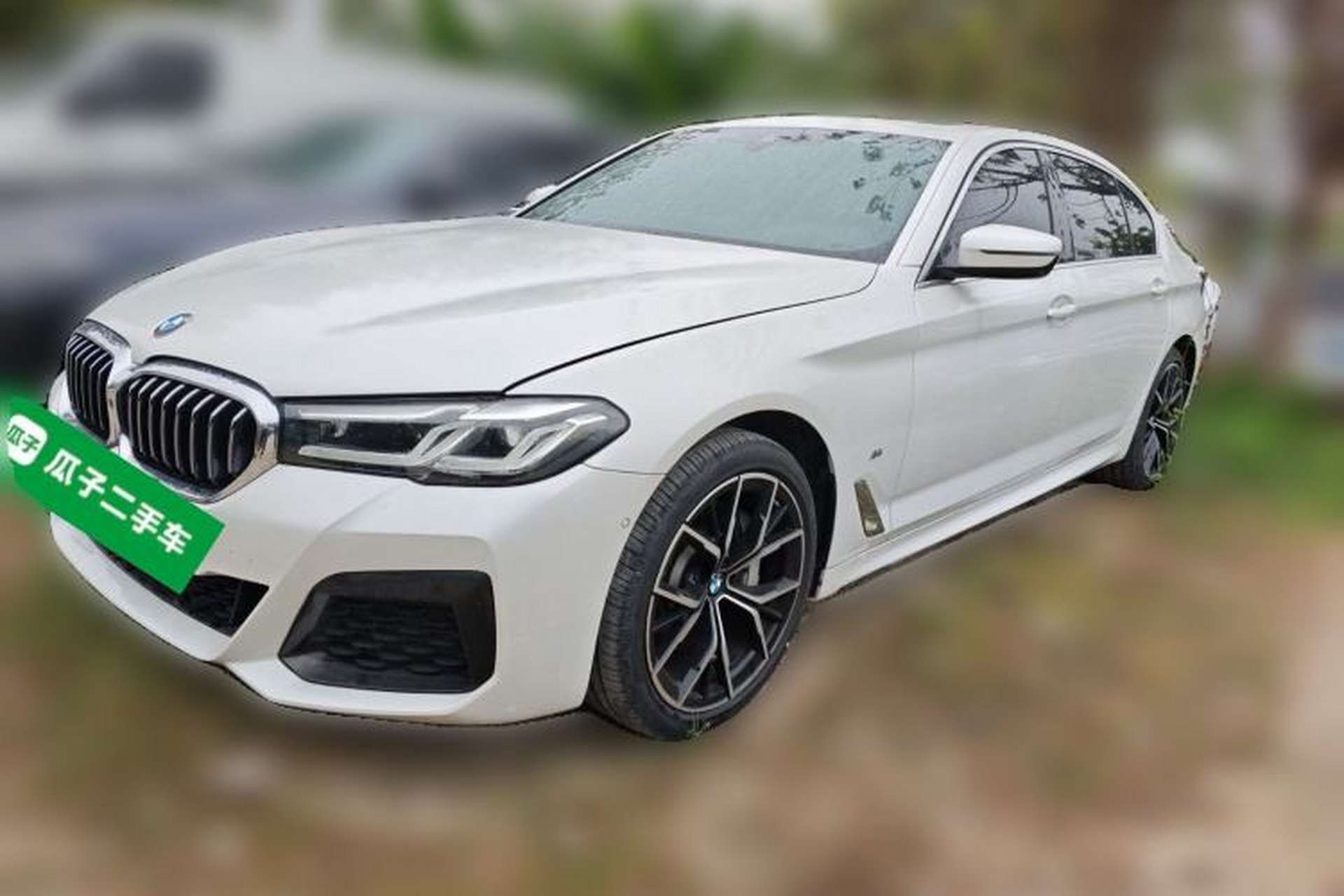 Used BMW 5 Series 2022 Restyled 530Li Luxury Edition M Sport Package Front Left 45 Deg