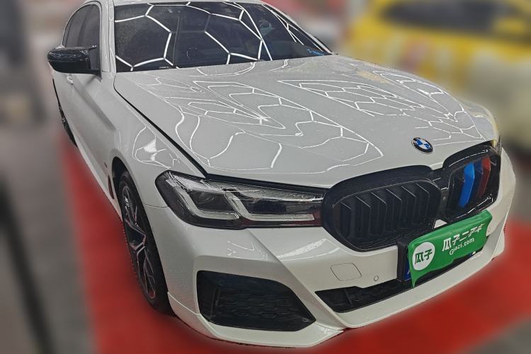 Used BMW 5 Series 2022 Restyled 530Li Leading Edition M Sport Package Front Right 45 Deg