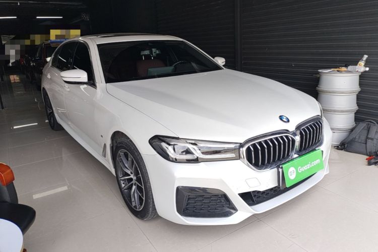 Used BMW 5 Series 2022 Restyled 525Li M Sport Package Front Right 45 Deg
