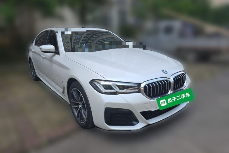 Used BMW 5 Series 2022 Restyled 525Li M Sport Package Front Right 45 Deg