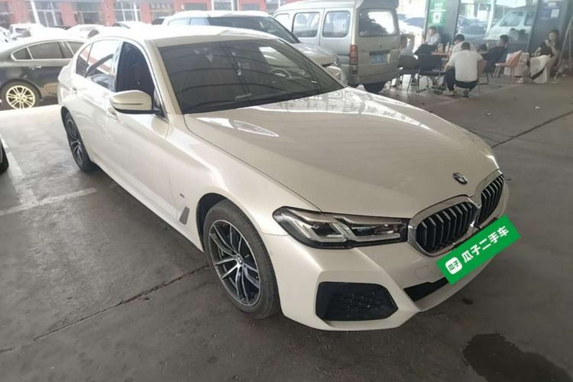 Used BMW 5 Series 2022 Restyled 525Li M Sport Package Front Right 45 Deg