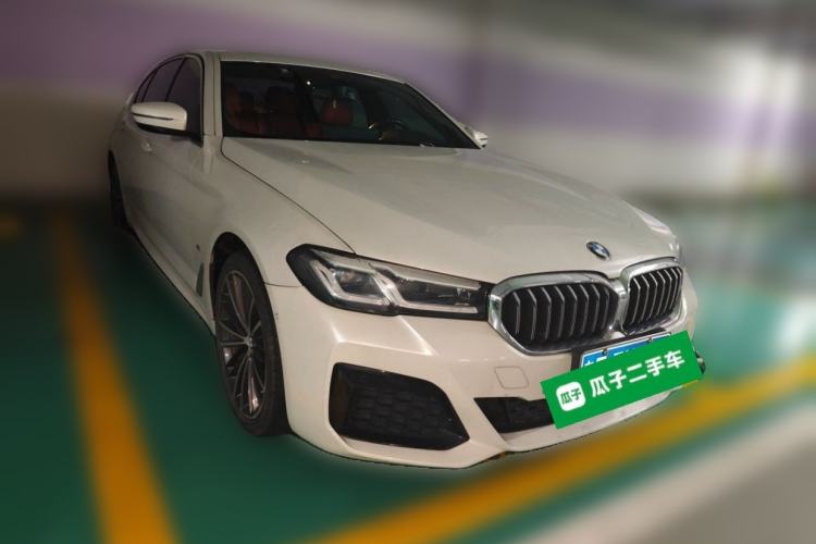 Used BMW 5 Series 2022 Restyled 530Li Leading Edition M Sport Package Front Right 45 Deg