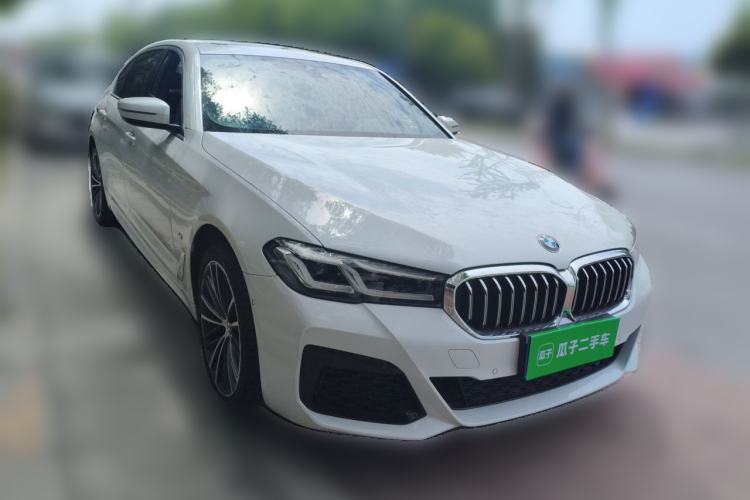 Used BMW 5 Series 2022 Second Facelift 530Li xDrive M Sport Package Front Right 45 Deg