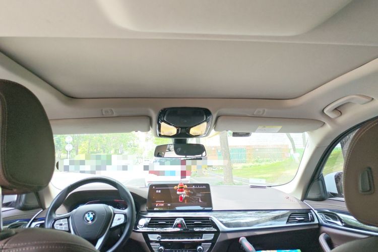Used BMW 5 Series 2022 Second Facelift 525Li Luxury Package Headliner