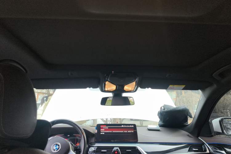 Used BMW 5 Series 2022 Second Facelift 525Li M Sport Package Headliner