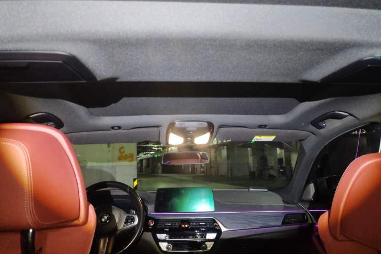 Used BMW 5 Series 2022 530Li Luxury Edition M Sport Package Headliner