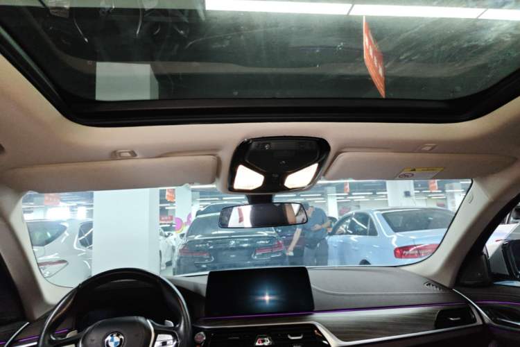 Used BMW 5 Series 2022 Second Facelift 530Li Leading Edition M Sport Package Headliner