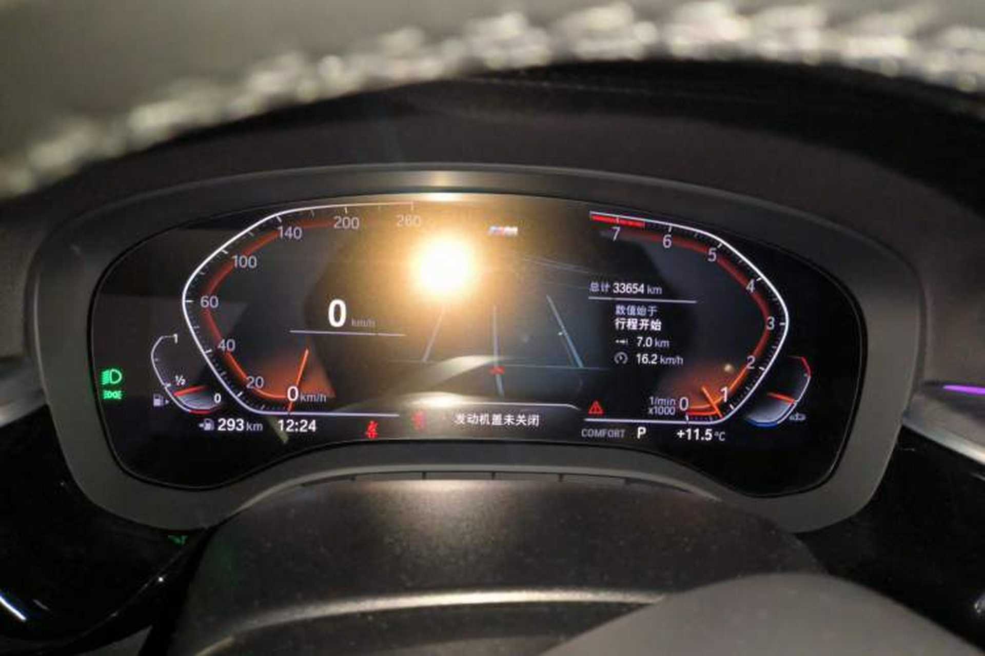 Used BMW 5 Series 2022 Revised Version 530Li xDrive M Sport Package Instrument Cluster