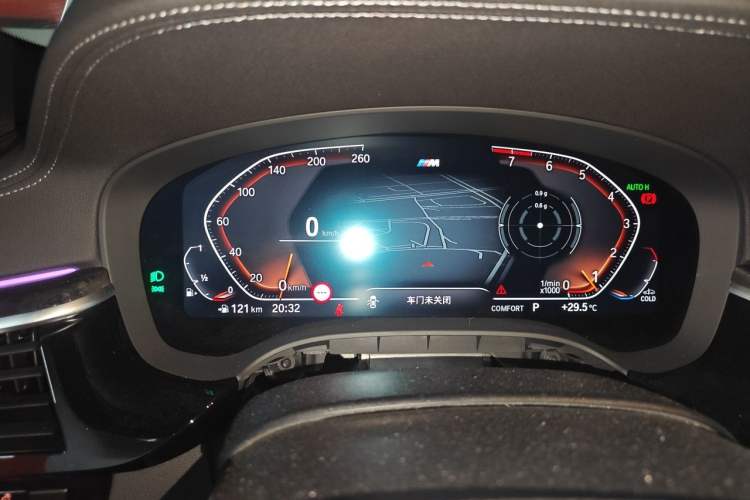 Used BMW 5 Series 2022 Second Facelift 530Li Luxury Version M Sport Package Instrument Cluster