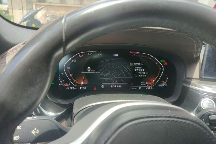 Used BMW 5 Series 2022 525Li M Sport Package Instrument Cluster