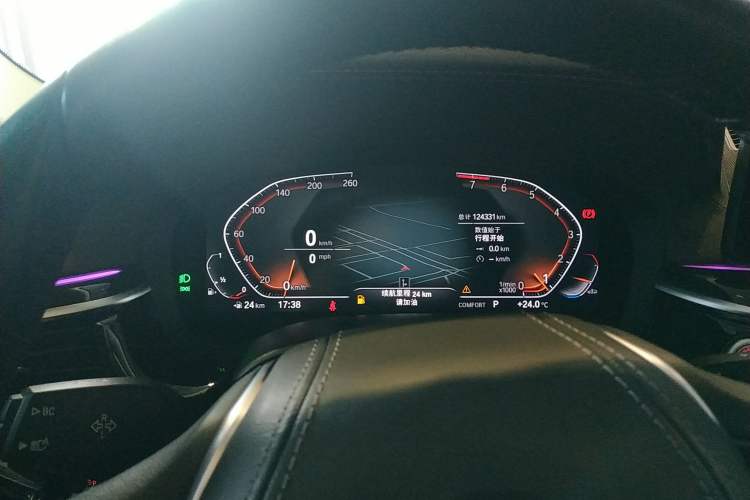 Used BMW 5 Series 2022 Restyled 525Li Luxury Package Instrument Cluster