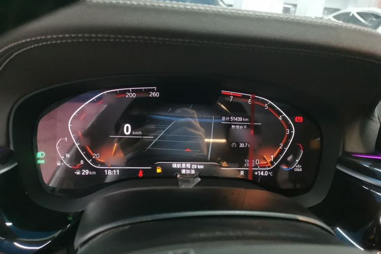 Used BMW 5 Series 2022 Second Facelift 525Li Luxury Package Instrument Cluster