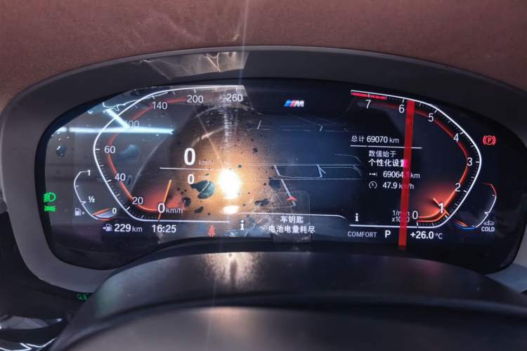 Used BMW 5 Series 2022 Second Facelift 530Li Leading Edition M Sport Package Instrument Cluster