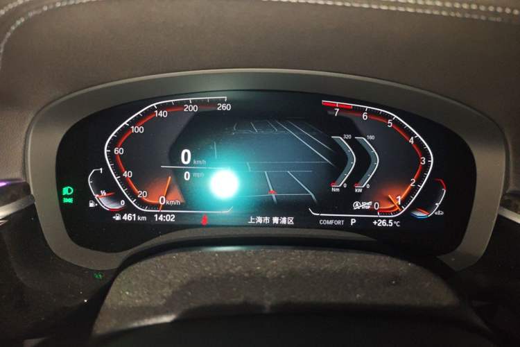 Used BMW 5 Series 2022 Restyled 525Li Luxury Package Instrument Cluster