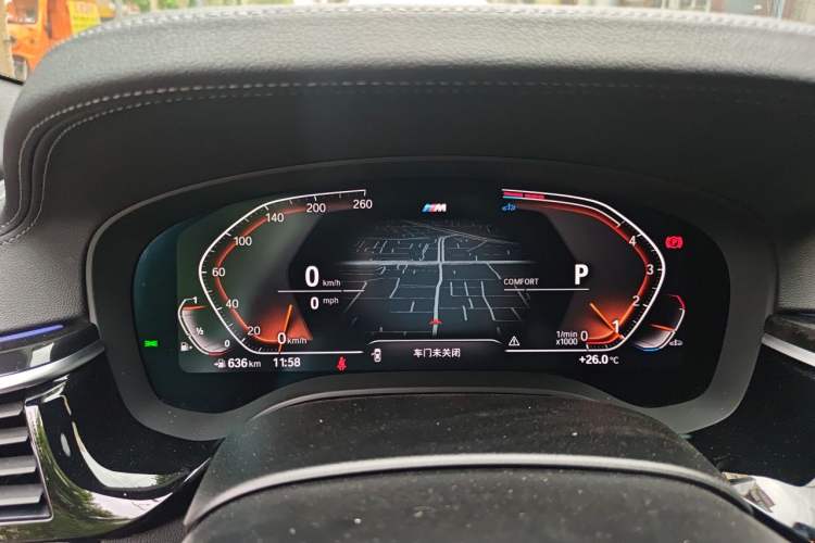 Used BMW 5 Series 2022 Second Facelift 525Li M Sport Package Instrument Cluster
